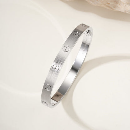 [⭐Renara]LOVE BRACELET 6.1MM BRUSHED