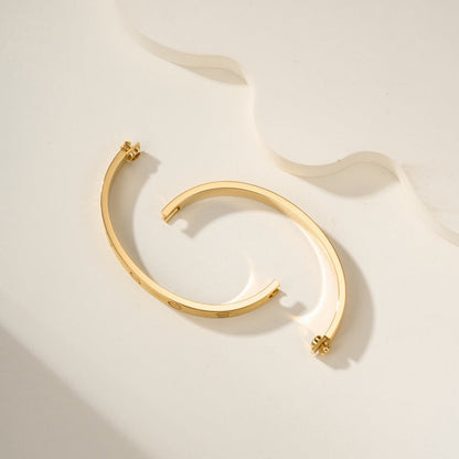 [⭐Renara]LOVE BRACELET 6.1MM BRUSHED