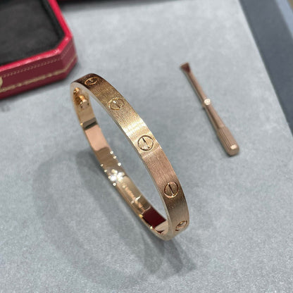 [⭐Renara]LOVE BRACELET 6.1MM BRUSHED