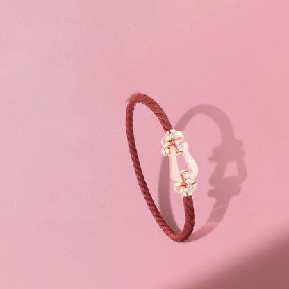 [⭐Renara]FORCE 10 HALF DIAMOND PINK GOLD RED CORDERI LARGE AND MEDIUM MODEL