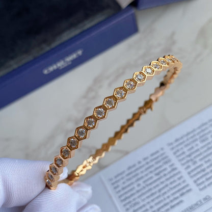 [⭐Renara]BEE LOVE GOLD BRACELET FULL DIAMOND