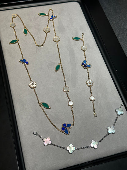 [⭐Renara] 26 NEW CLOVER 15 MOTIFS LUCKY NECKLACE