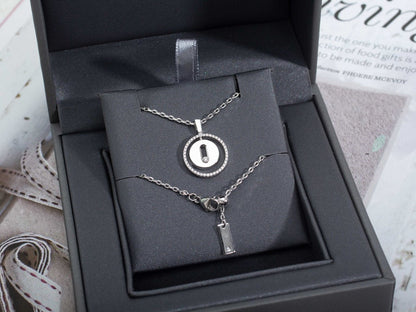 [⭐Renara]Demo MOVE PM NECKLACE SILVER DIAMOND