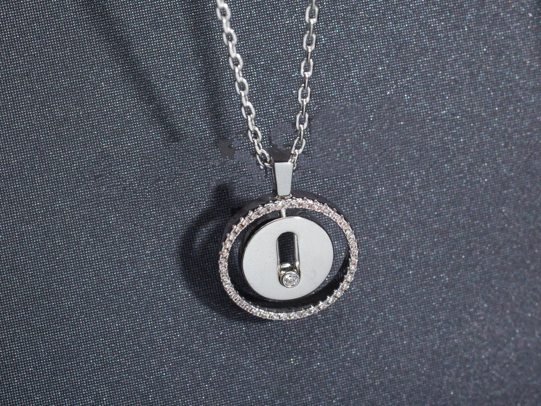 [⭐Renara]Demo MOVE PM NECKLACE SILVER DIAMOND