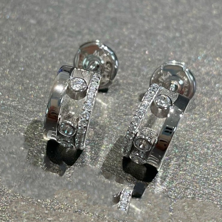 [⭐Renara]MOVE ROMANE EARRINGS DIAMOND