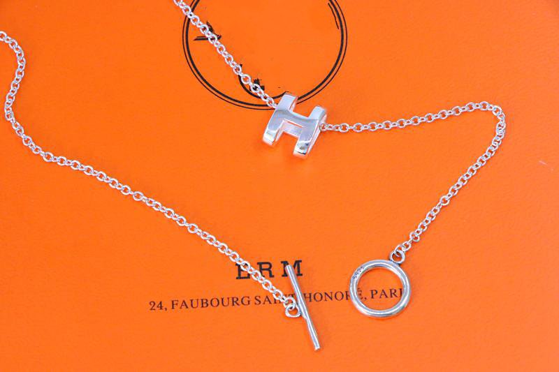 [⭐Renara]HM NECKLACE H LETTER OVAL SERIES