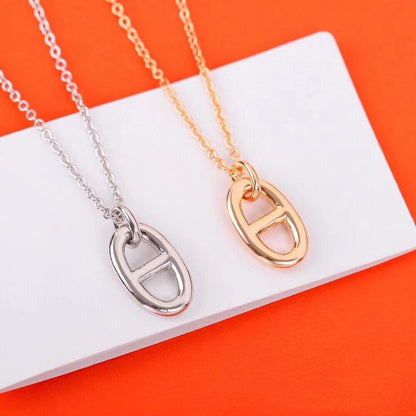 [⭐Renara]HM PIG NOSE NECKLACE
