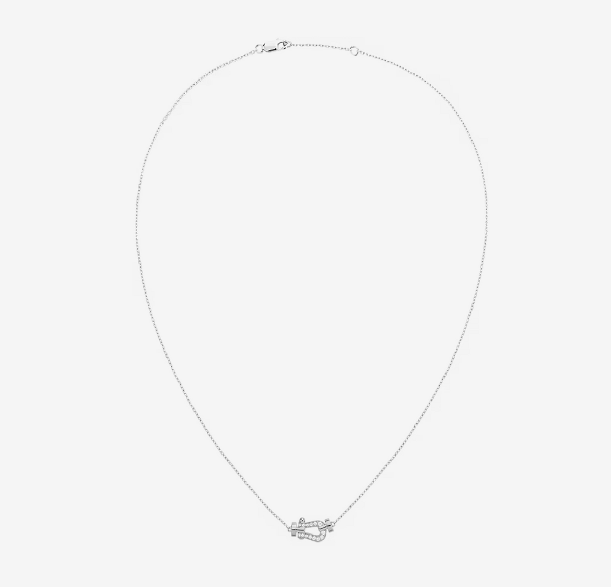 [⭐Renara]FORCE 10 DIAMOND SILVER NECKLACE MINI MODEL