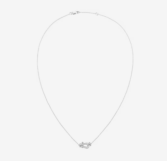 [⭐Renara]FORCE 10 DIAMOND SILVER NECKLACE MINI MODEL
