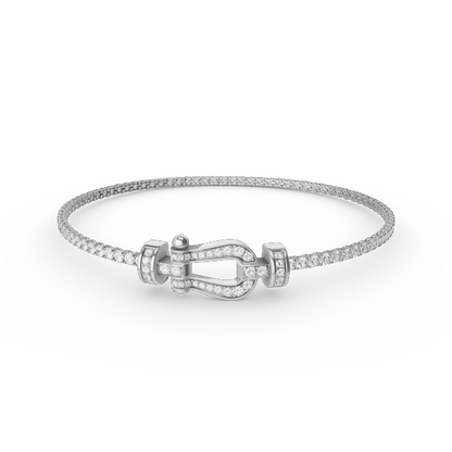 [⭐Renara]FORCE  HORSESHOE  DIAMOND TENNIS BRACELET
