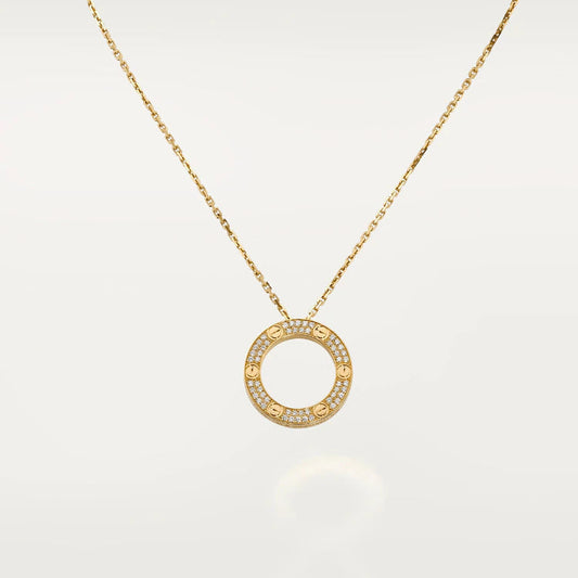 [⭐Renara]LOVE NECKLACE ADJUSTABLE ROSE GOLD