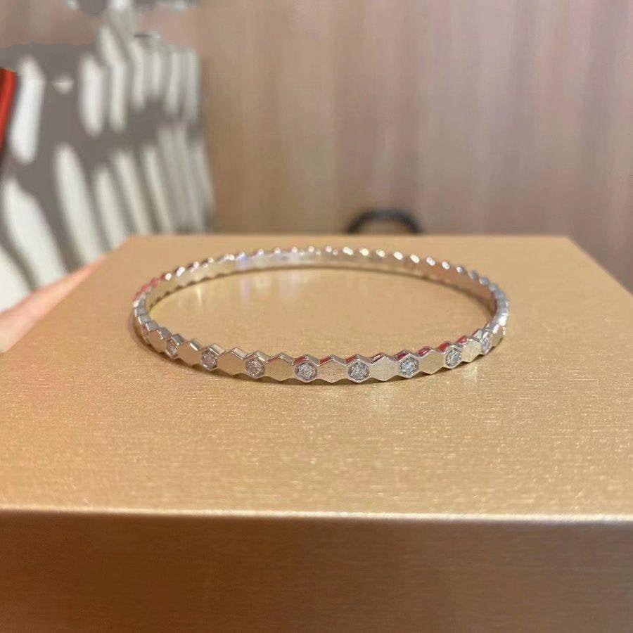 [⭐Renara]BEE LOVE SILVER DIAMOND BRACELET
