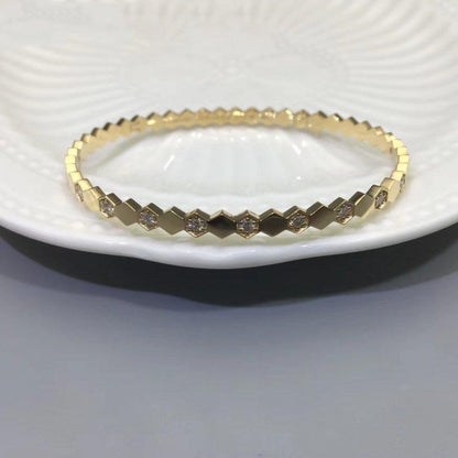 [⭐Renara]BEE LOVE GOLD DIAMOND BRACELET