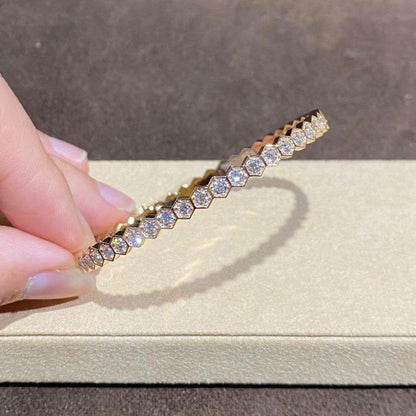 [⭐Renara]BEE LOVE GOLD BRACELET FULL DIAMOND
