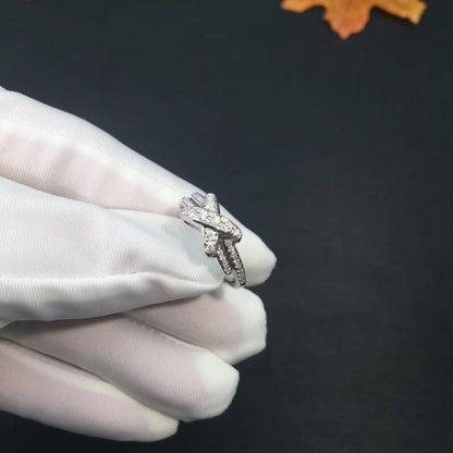 [⭐Renara]JEUX DE SILVER DIAMOND RING
