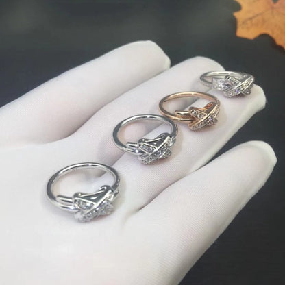 [⭐Renara]JEUX DE SILVER DIAMOND RING