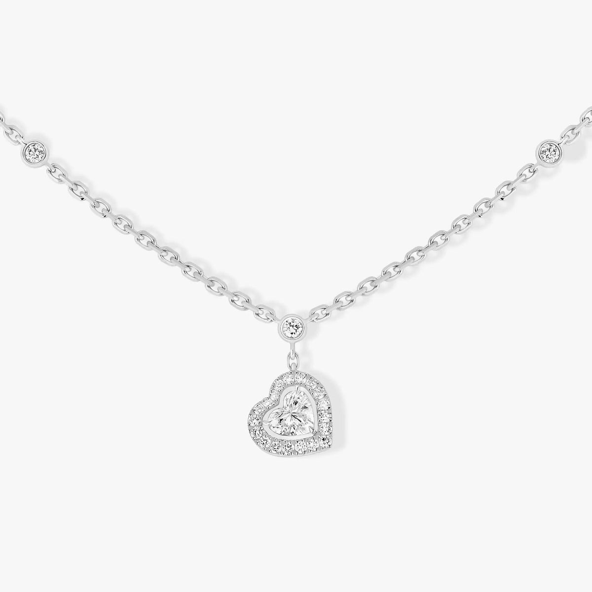 [⭐Renara]JOY HEART DIAMOND NECKLACE