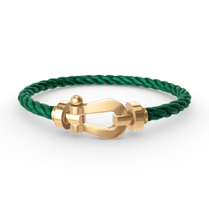 [⭐Renara]FORCE LARGE HORSESHOE NO DIAMOND BRACELET GOLD