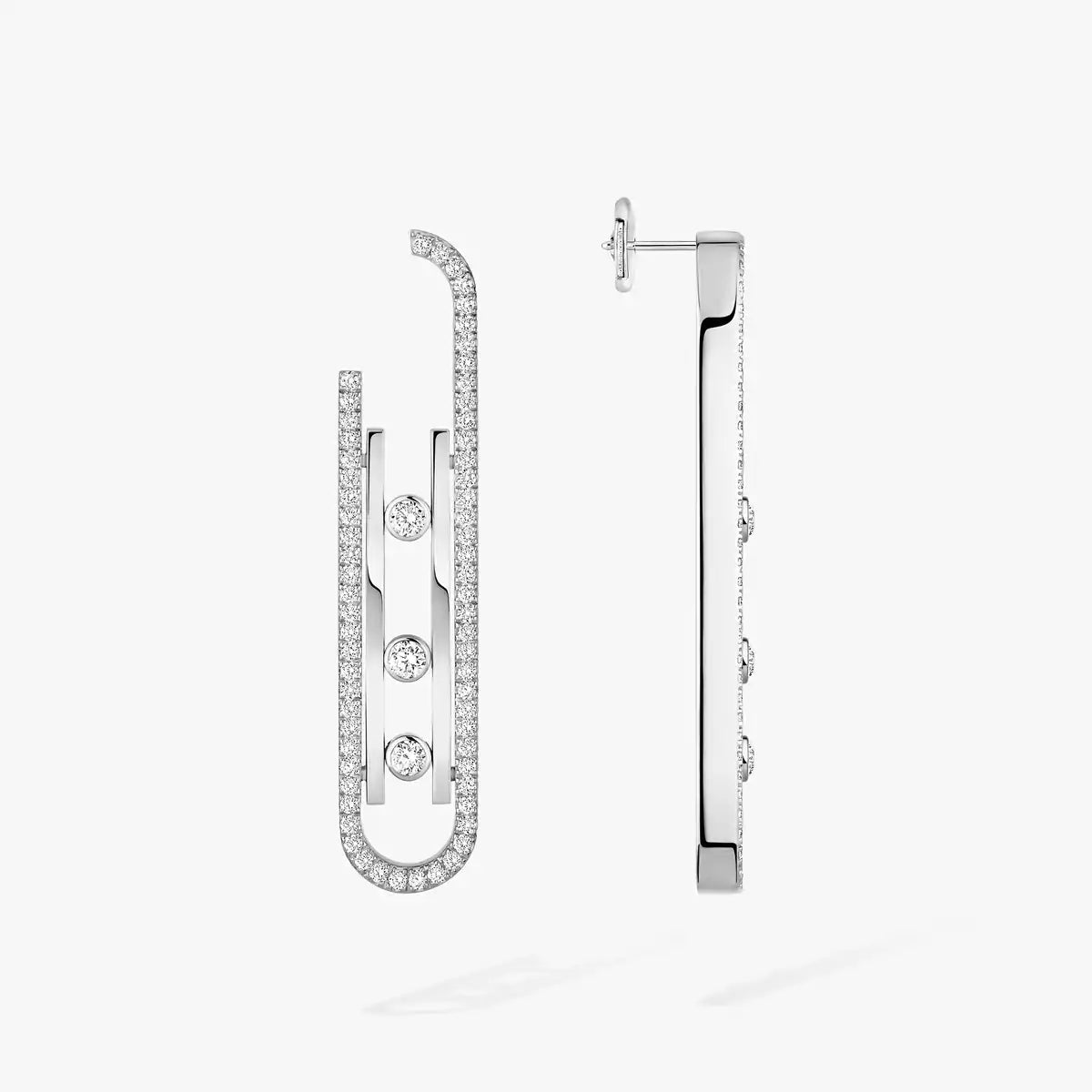 [⭐Renara]Diamond Pendant Earrings Move 10Th