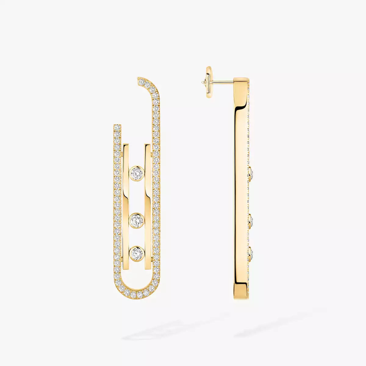 [⭐Renara]Diamond Pendant Earrings Move 10Th