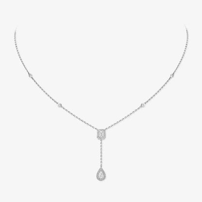 [⭐Renara]Gold Diamond Tie Necklace