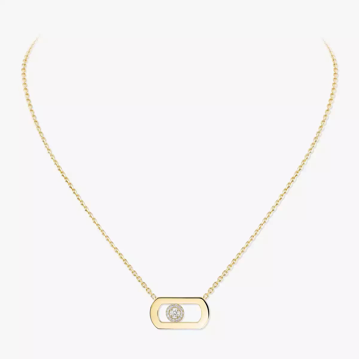 [⭐Renara]So Move Diamond Necklace in Gold