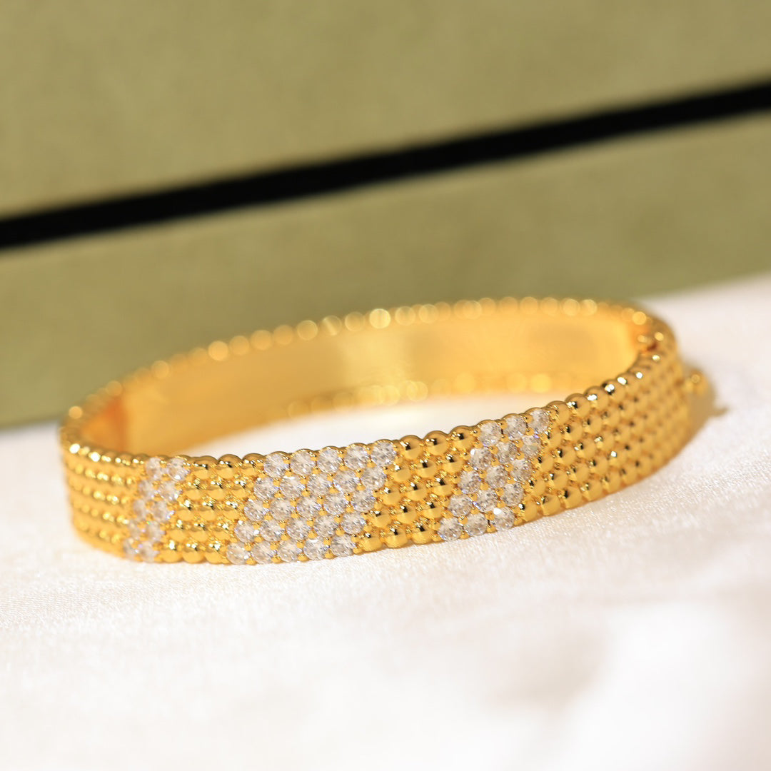 [⭐Renara]  FIVE-ROW DIAMOND BRACELET