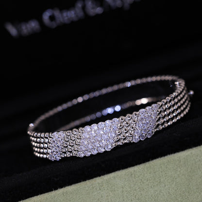 [⭐Renara]  FIVE-ROW DIAMOND BRACELET