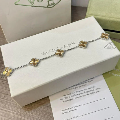 [⭐Renara] CLOVER 5 MOTIF LASER BRACELET COLLECTION