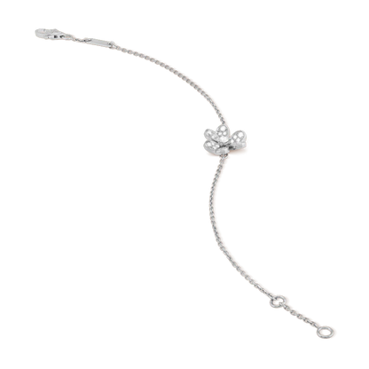 [⭐Renara]FRIVOLE SILVER FLOWER DIAMOND BRACELET