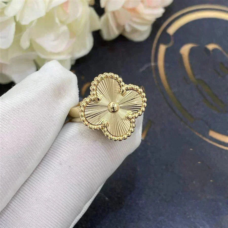 [⭐Renara]CLOVER GOLD RING