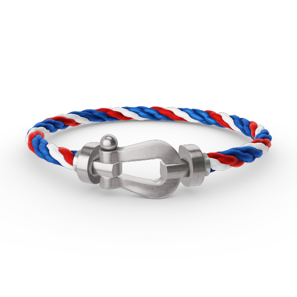 [⭐Renara]FORCE LARGE HORSESHOE NO DIAMOND BRACELET SILVER