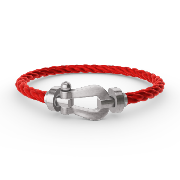 [⭐Renara]FORCE LARGE HORSESHOE NO DIAMOND BRACELET SILVER