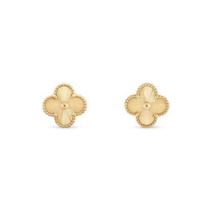 [⭐Renara]CLOVER MEDIUM 1 MOTIFS LASER EARRINGS